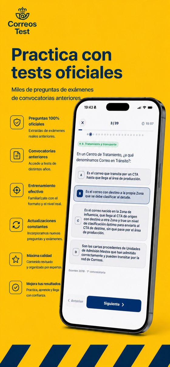 Practica con tests oficiales